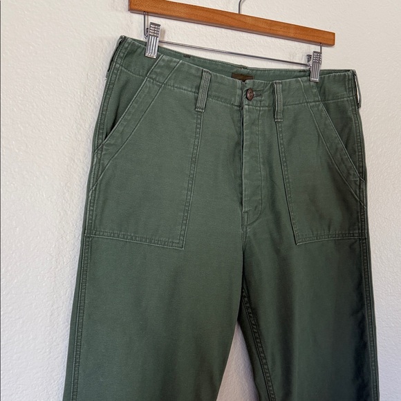 MOTHER Ankle Cropped Jeans in Sage - Picture 10 of 16